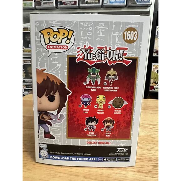 Jaden Yuki Yugioh Funko Pop #1603 Yu-Gi-Oh! Animation Anime Trading Card Game TV - Picture 3 of 6